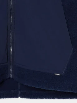 Cropp Bluzy*Granatowa bluza sherpa