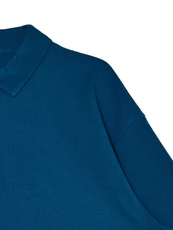 Cropp Koszulki*Granatowe polo z printem smoka