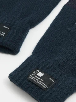 Cropp Rękawiczki|Basic*Granatowe zimowe rękawiczki