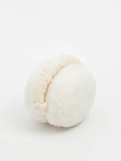 Cropp Czapki*Jasne futrzane nauszniki