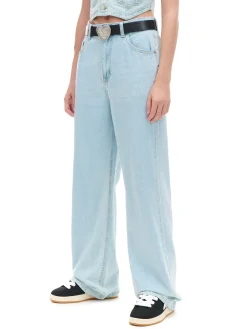 Cropp Jeansy*Jasne jeansy retro wide leg