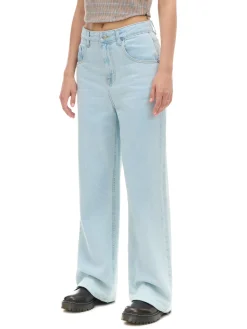 Cropp Jeansy*Jasne jeansy wide leg PETITE