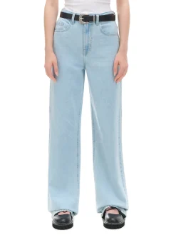 Cropp Jeansy*Jasne jeansy wide leg TALL