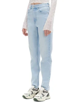 Cropp Jeansy*Jasnoe jeansy mom slim TALL