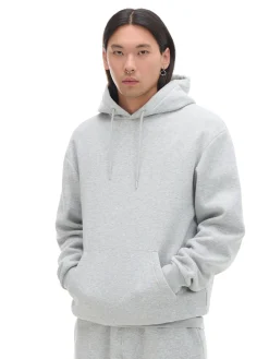 Cropp Bluzy|Sety*Jasnoszara bluza regular z kapturem