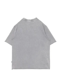 Cropp Koszulki*Jasnoszara koszulka z surowym wykończeniem