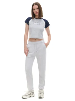 Cropp Spodnie*Jasnoszare dresowe joggery