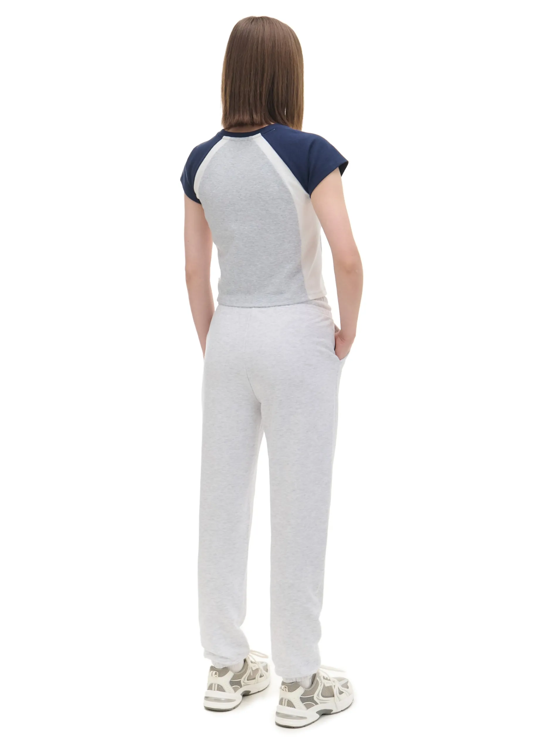 Cropp Spodnie*Jasnoszare dresowe joggery