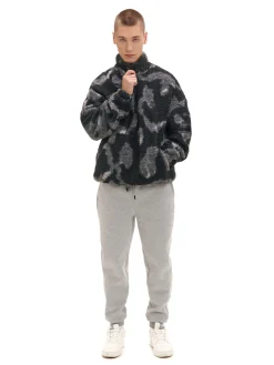 Cropp Spodnie*Jasnoszare dresowe joggery regular