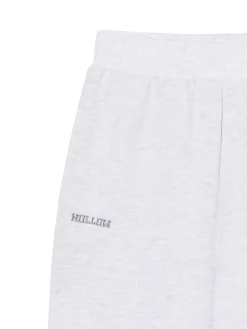 Cropp Spodnie*Jasnoszare dresowe joggery z nadrukiem