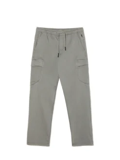 Cropp Spodnie*Jasnoszare spodnie jogger loose