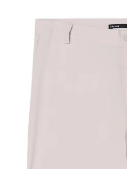 Cropp Spodnie*Jasnoszare spodnie z wysokim stanem