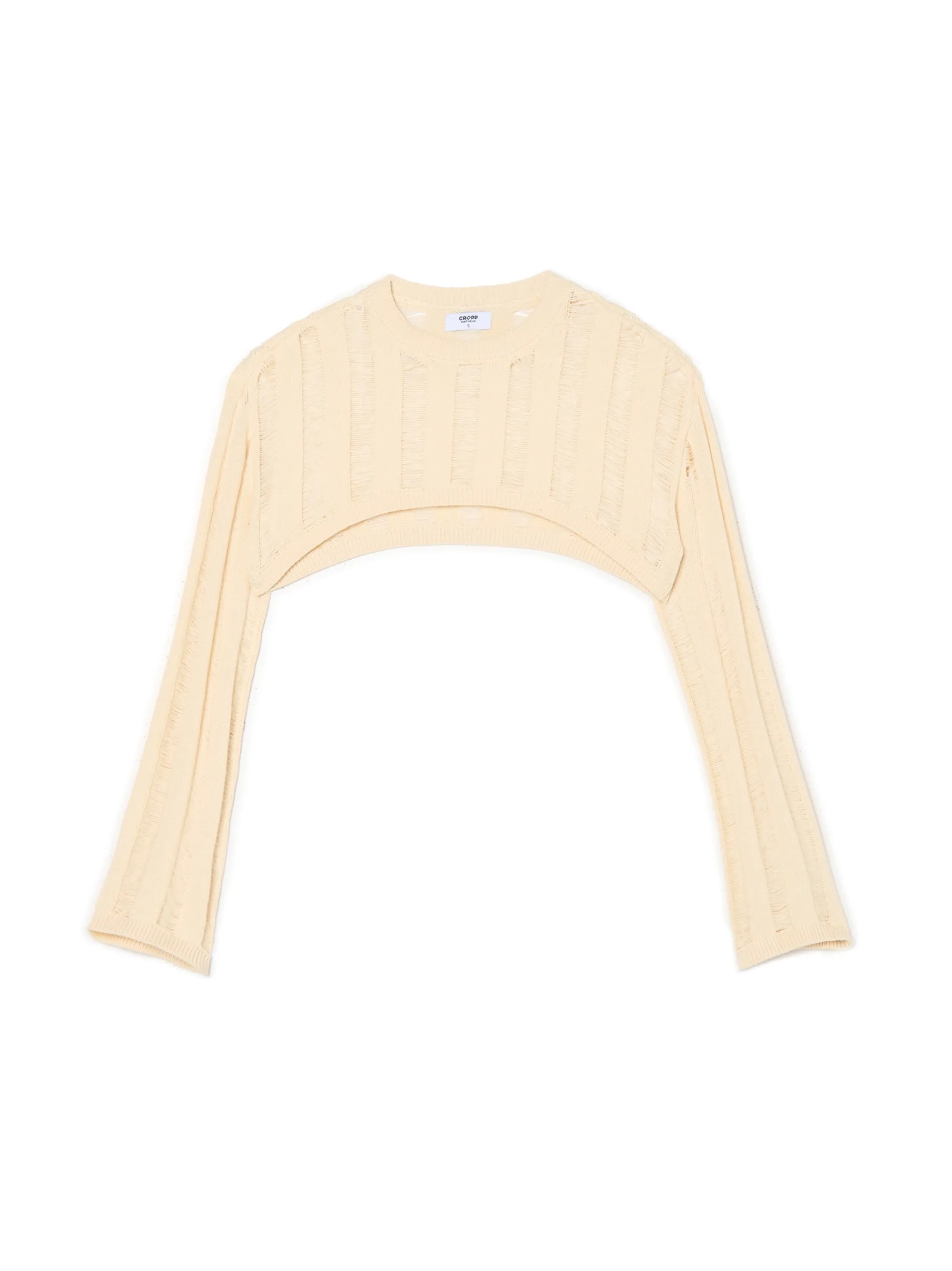 Cropp Swetry*Jasny krótki sweter