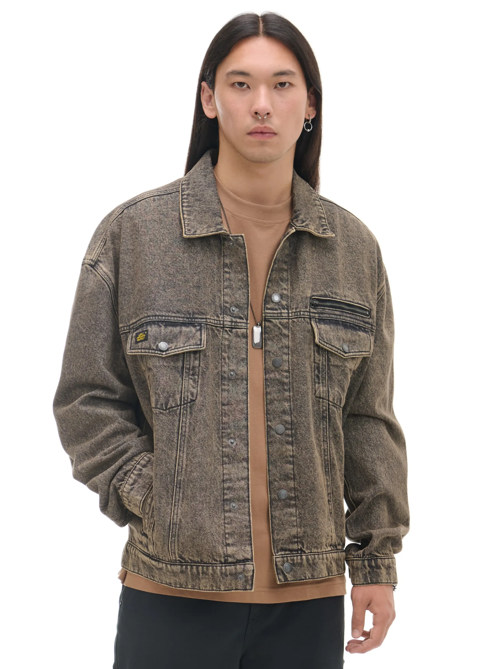 Cropp Kurtki, Płaszcze|Denim*Jeansowa kurtka katanka oversize