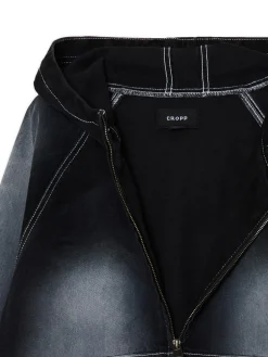 Cropp Kurtki, Płaszcze|Denim*Jeansowa kurtka z efektem przetarcia