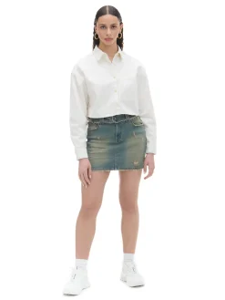 Cropp Spódnice*Jeansowa spódnica mini