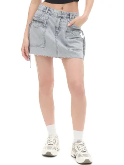 Cropp Spódnice*Jeansowa spódnica mini