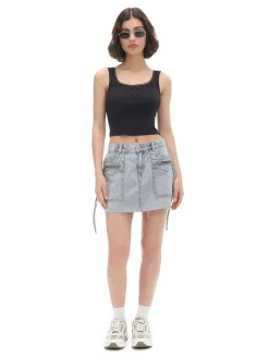 Cropp Spódnice*Jeansowa spódnica mini