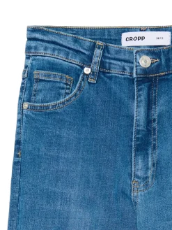 Cropp Jeansy*Jeansowe spodnie slim flare
