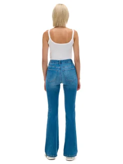Cropp Jeansy*Jeansowe spodnie slim flare