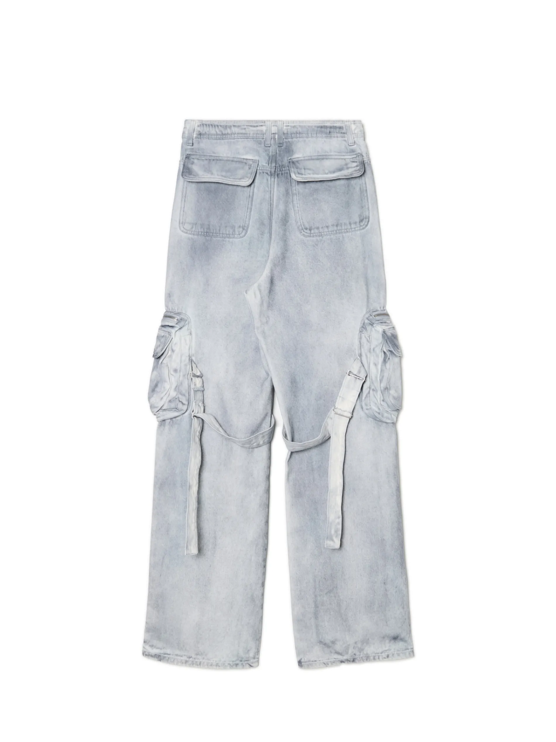 Cropp Jeansy*Jeansy baggy z efektem sprania