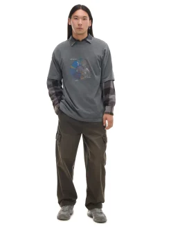 Cropp Jeansy|Baggy*Jeansy baggy z kieszeniami cargo