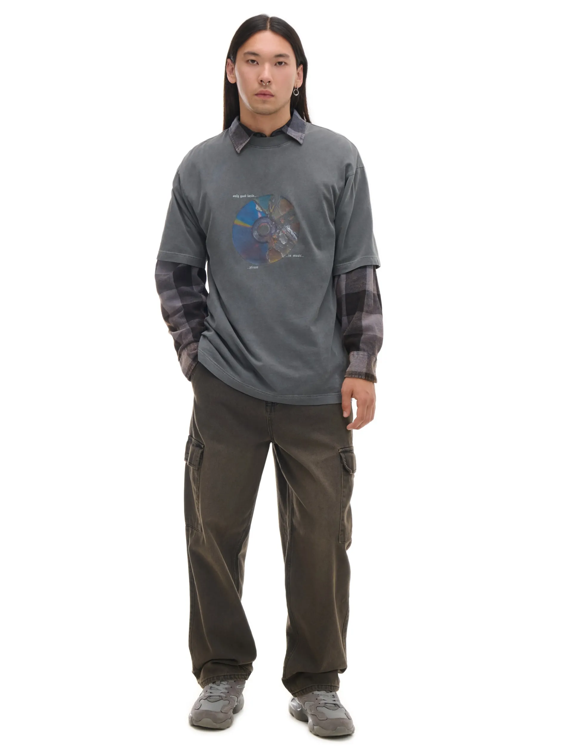 Cropp Jeansy|Baggy*Jeansy baggy z kieszeniami cargo