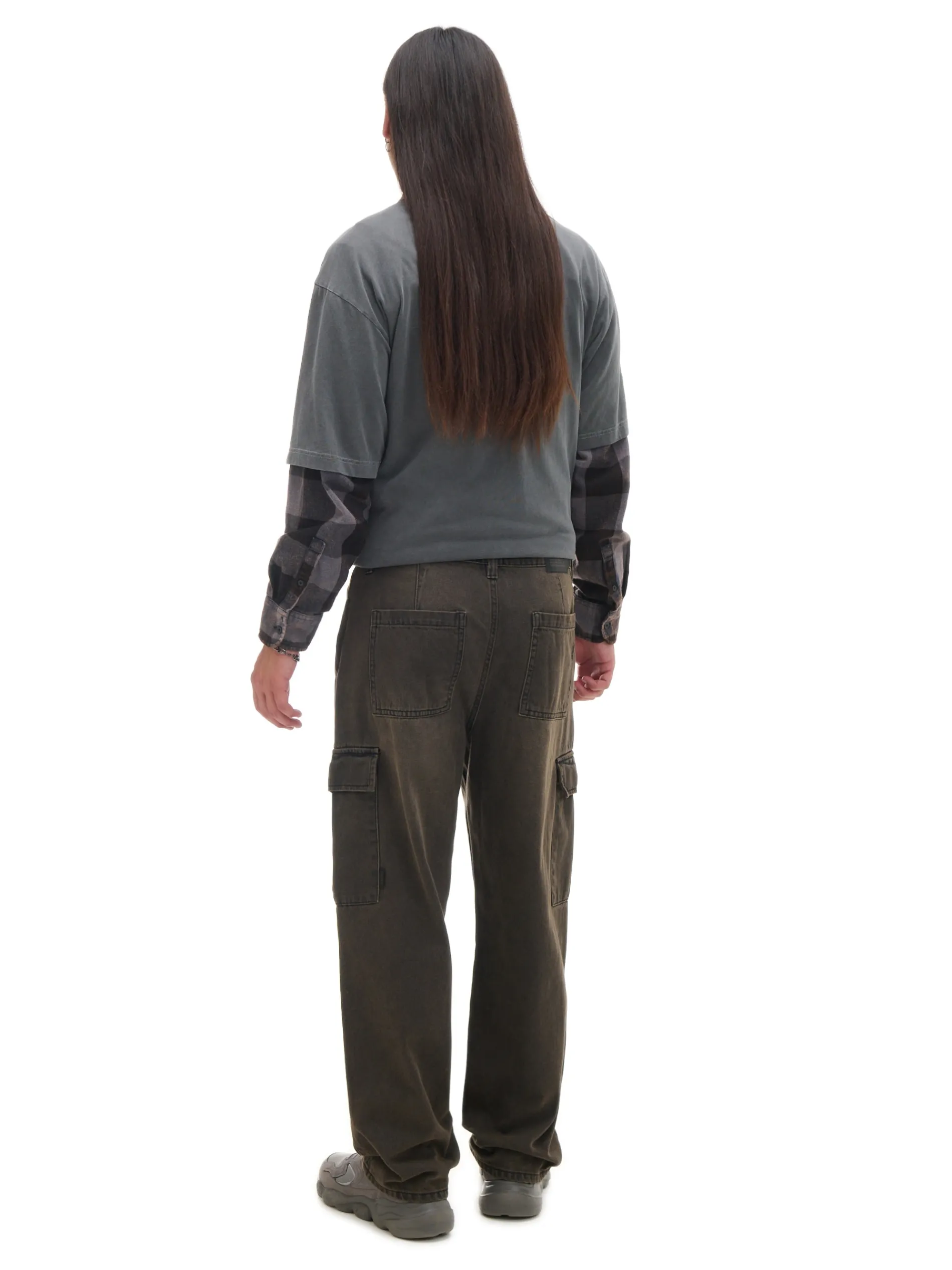 Cropp Jeansy|Baggy*Jeansy baggy z kieszeniami cargo