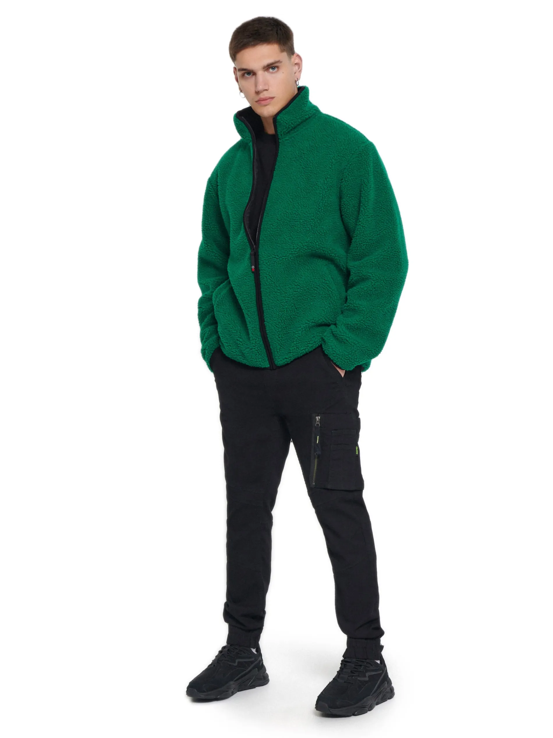 Cropp Jeansy*Jeansy jogger cargo