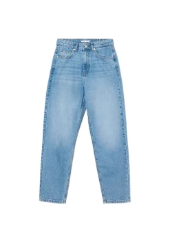 Cropp Jeansy*Jeansy mom z wysokim stanem