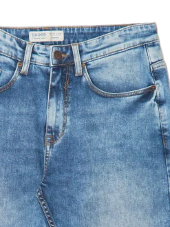 Cropp Jeansy*Jeansy regular z efektem sprania