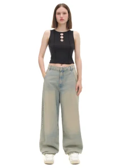 Cropp Jeansy*Jeansy skater w stylu vintage