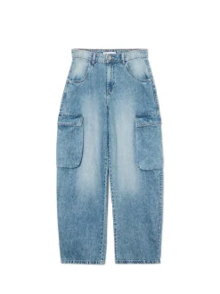 Cropp Jeansy*Jeansy skater z efektem sprania