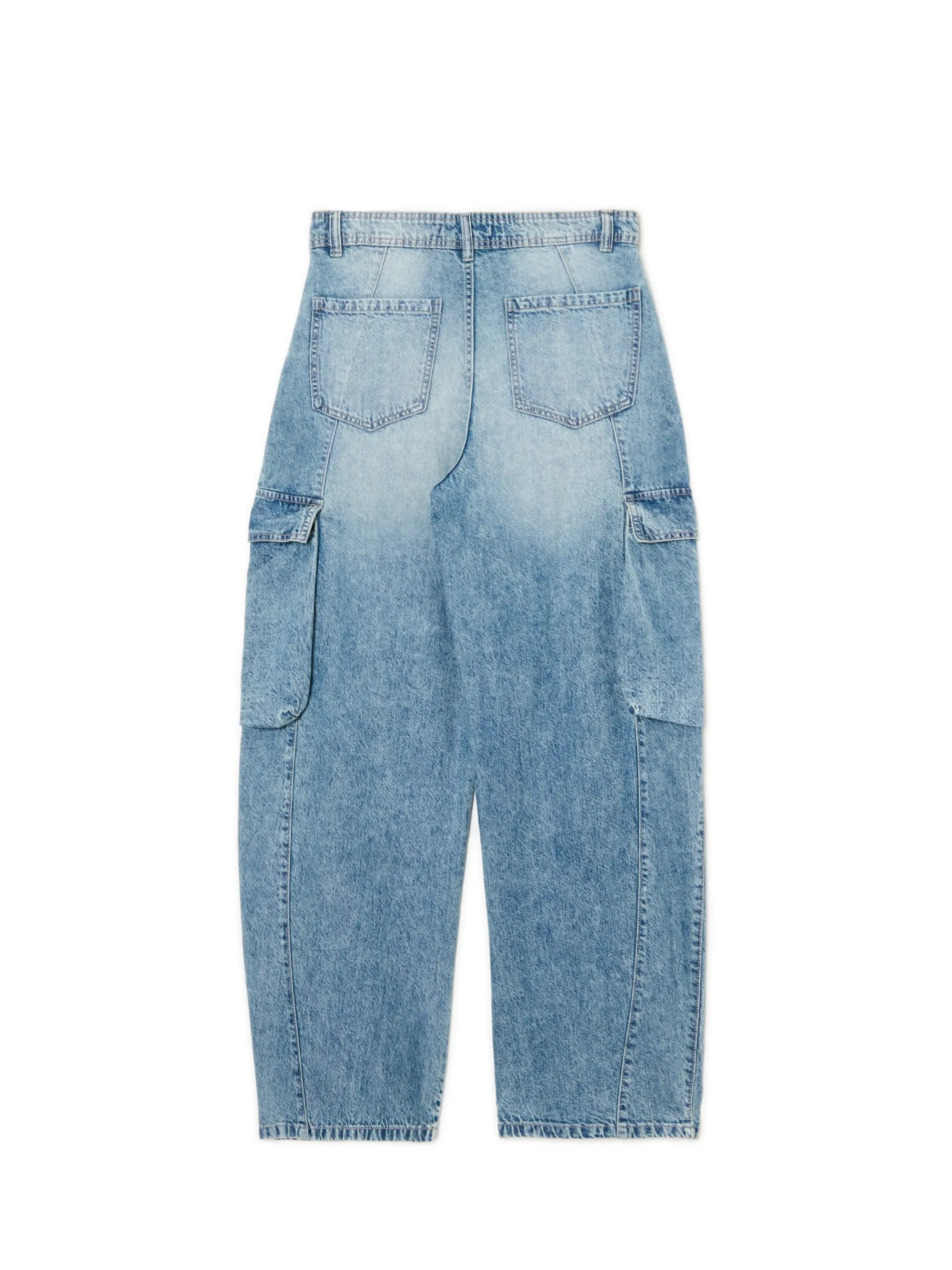 Cropp Jeansy*Jeansy skater z efektem sprania