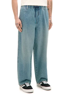 Cropp Jeansy*Jeansy skater z gumą w pasie