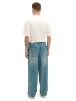 Cropp Jeansy*Jeansy skater z gumą w pasie