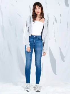 Cropp Jeansy*Jeansy skinny z kieszeniami