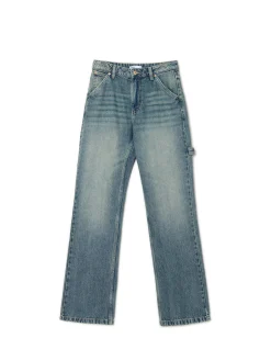 Cropp Jeansy*Jeansy straight w stylu retro