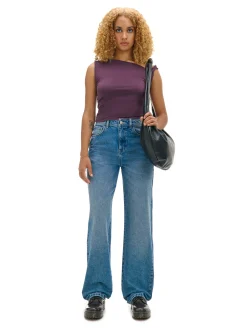 Cropp Jeansy*Jeansy straight z efektem sprania