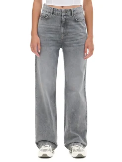 Cropp Jeansy*Jeansy straight z wysokim stanem