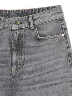 Cropp Jeansy*Jeansy straight z wysokim stanem