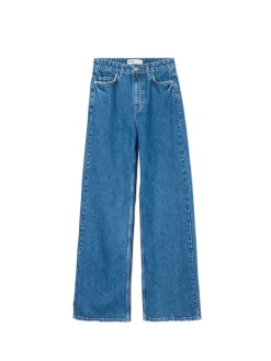 Cropp Jeansy*Jeansy straight z wysokim stanem