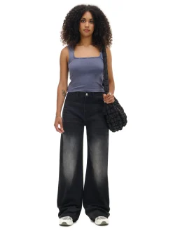 Cropp Jeansy*Jeansy wide leg typu barrel