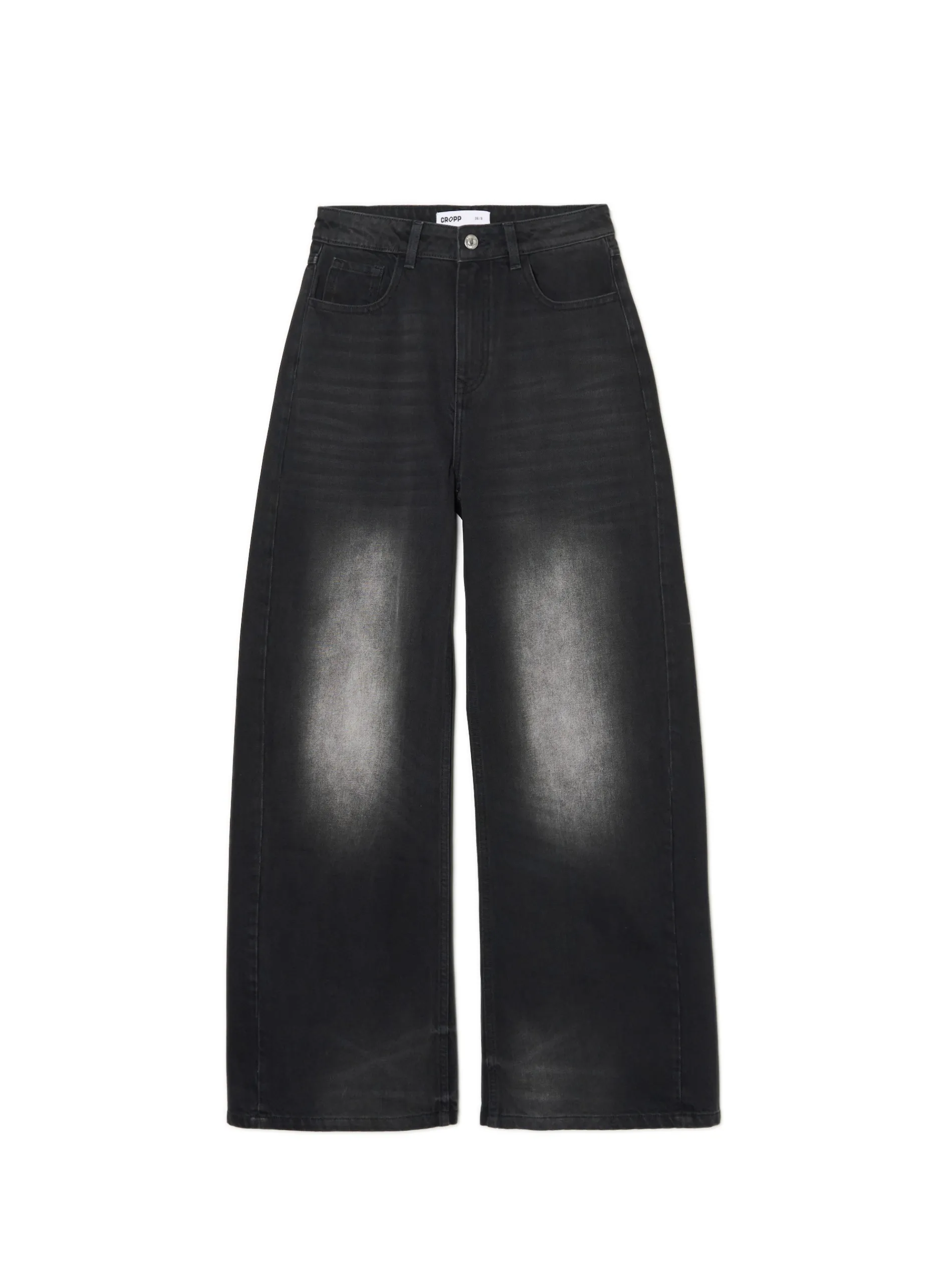 Cropp Jeansy*Jeansy wide leg typu barrel