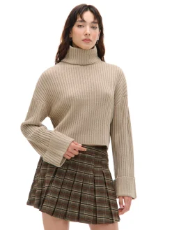 Cropp Swetry*Jesienny sweter oversize z golfem