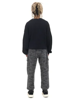 Cropp Spodnie*Joggery cargo z nadrukiem moro