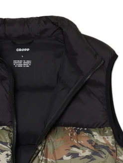 Cropp Kurtki, Płaszcze*Kamizelka z militarnym wzorem