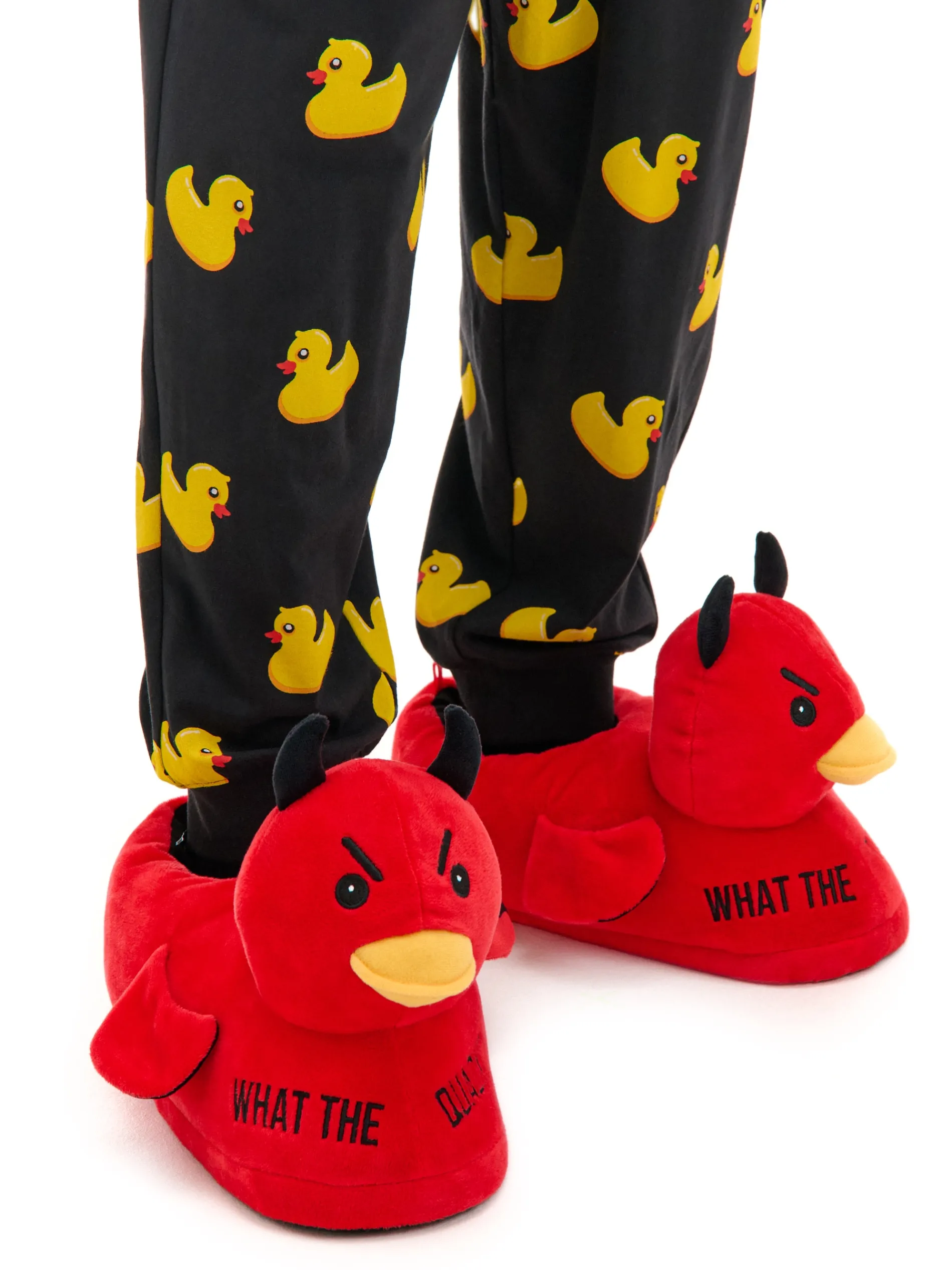 Cropp Cozy|Cozy*Kapcie diabelne kaczki