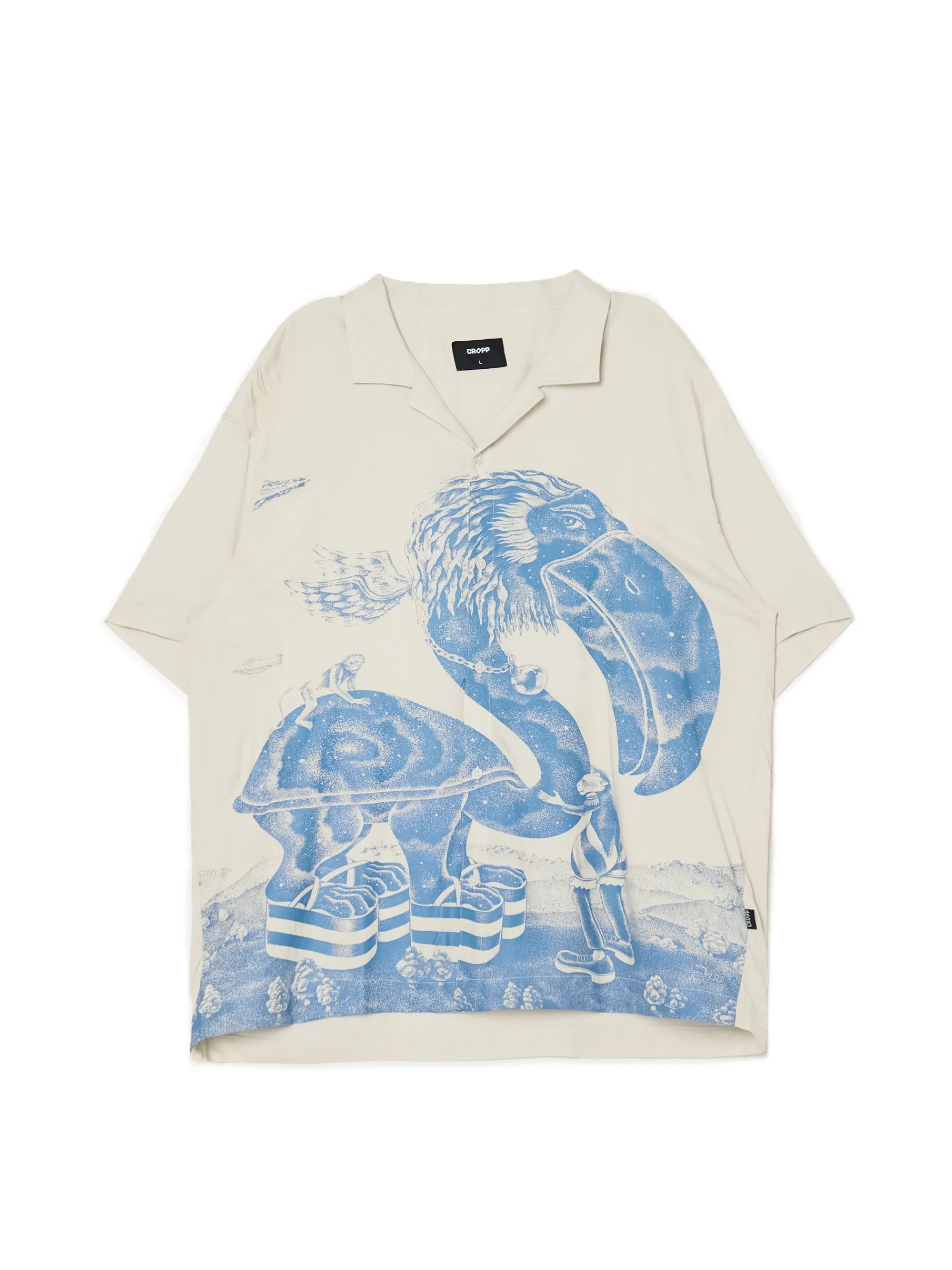 Cropp Koszule*Koszula z wiskozy ze zwierzęcym motywem