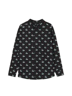 Cropp Ubrania Świąteczne|Koszule*Koszula ze świąteczną inwazją obcych